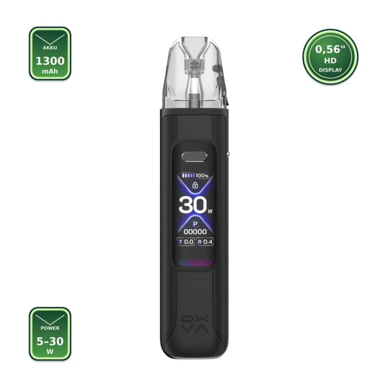 OXVA XLIM Pro 3 Pod Kit – Black Leather
