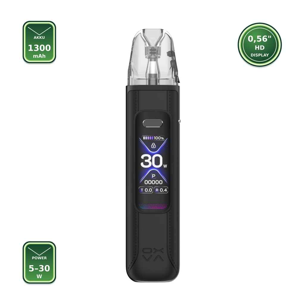 OXVA XLIM Pro 3 Pod Kit – Black Leather