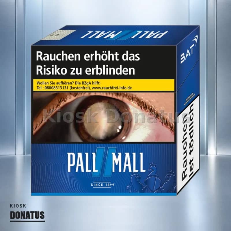 Pall Mall Blue Jumbo Box Zigaretten – 50 Stück