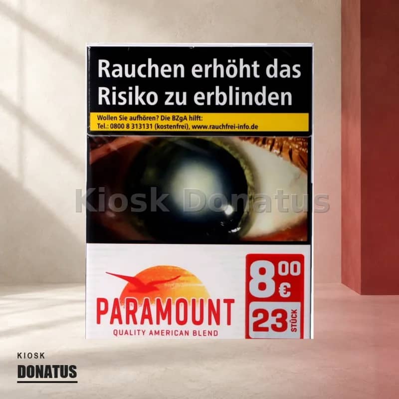 Paramount Red Zigaretten – 23 Stück