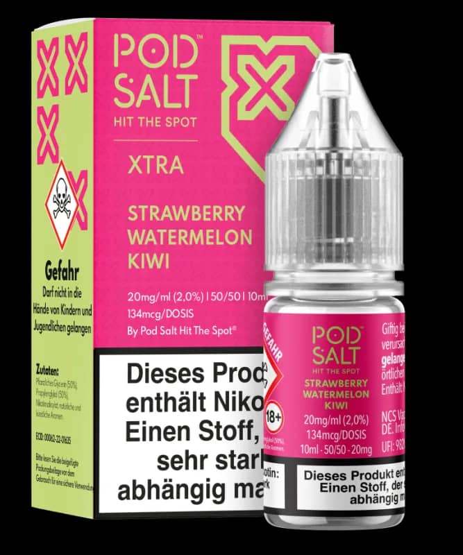 PodSalt Xtra - Strawberry Watermelon Kiwi – 20mg/ml