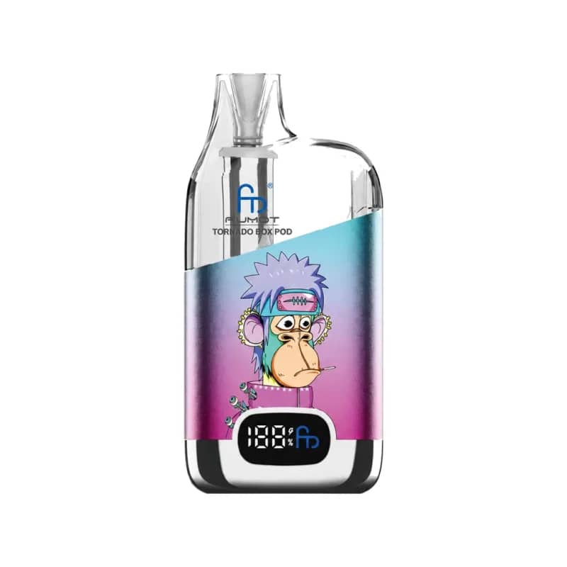 RandM Tornado Digital Box Pod Turquoise Pink – 800 mAh