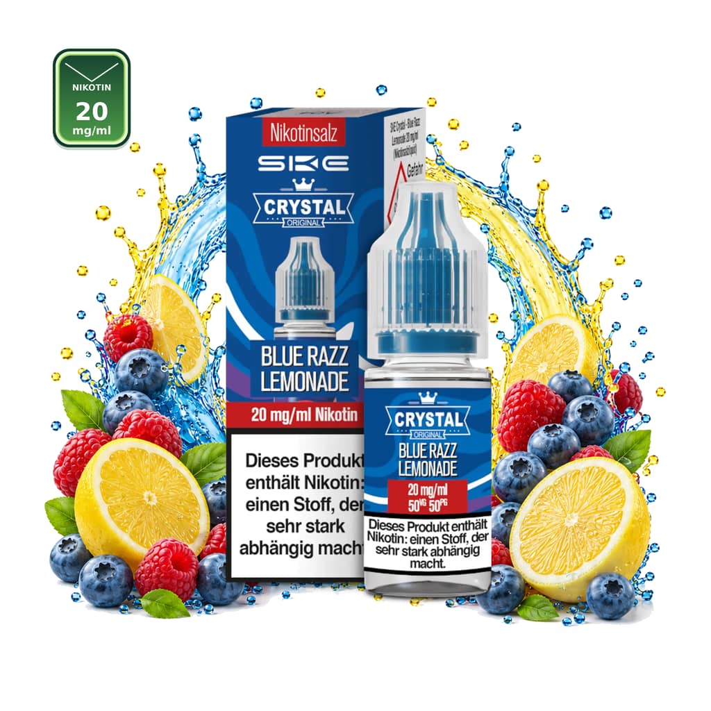SKE Crystal Blue Razz Lemonade Nikotinsalz 20 mg/ml