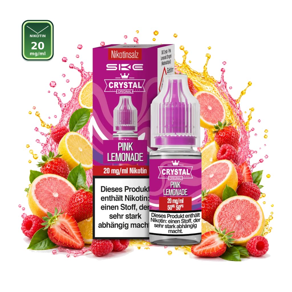 SKE Crystal Pink Lemonade Nikotinsalz 20 mg/ml