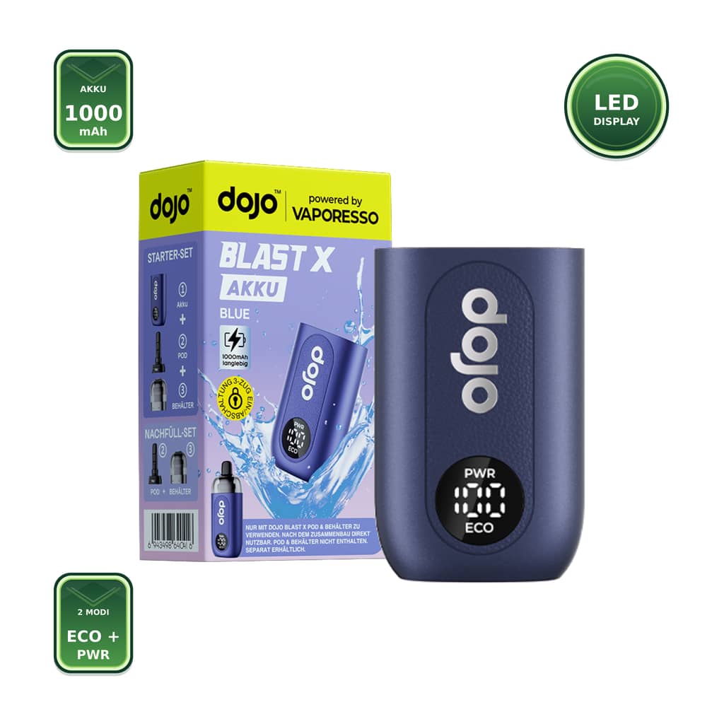 Vaporesso DOJO Blast X Basisgerät Blau