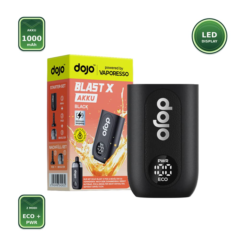 Vaporesso DOJO Blast X Basisgerät Schwarz