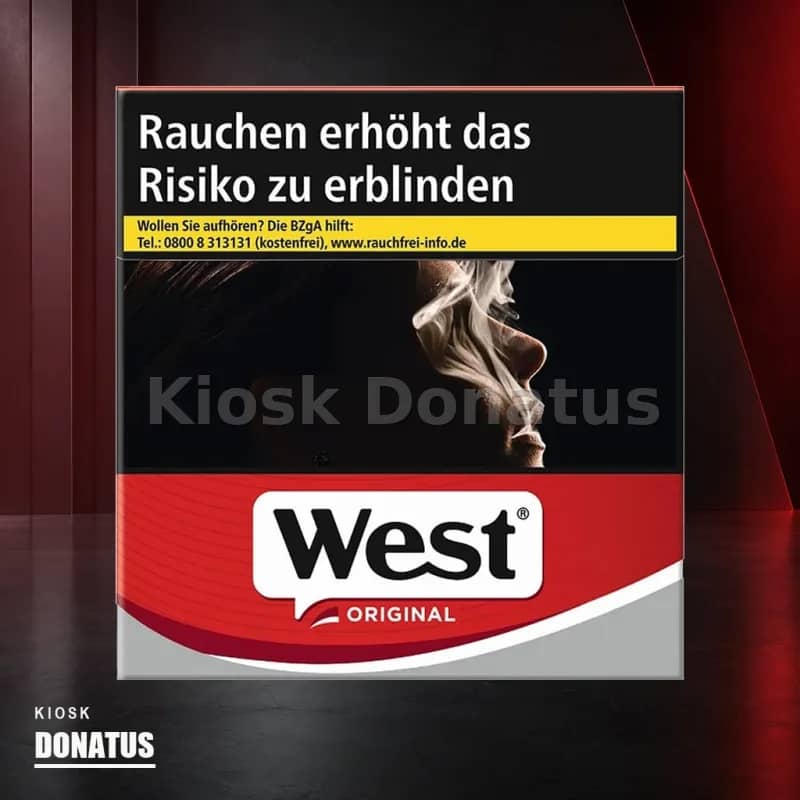 West Original Red Zigaretten – 40 Stück