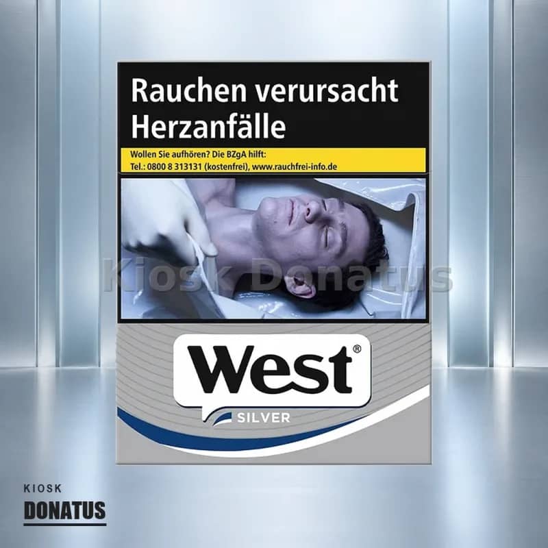 West Silver Zigaretten – 20 Stück