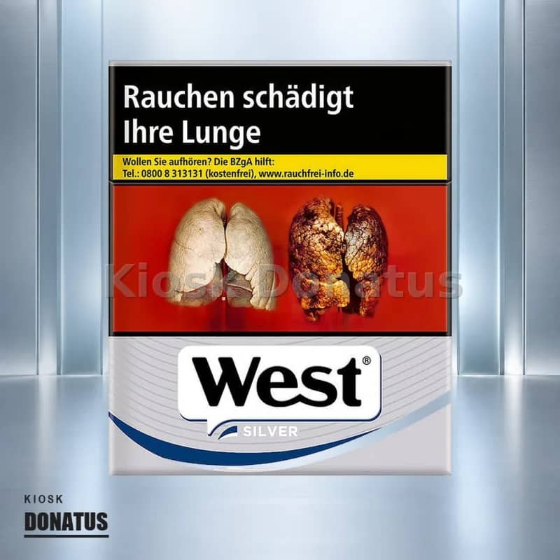 West Silver Zigaretten – 24 Stück