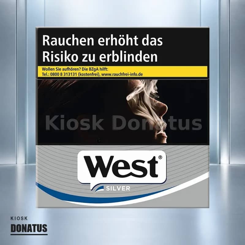 West Silver Zigaretten – 40 Stück