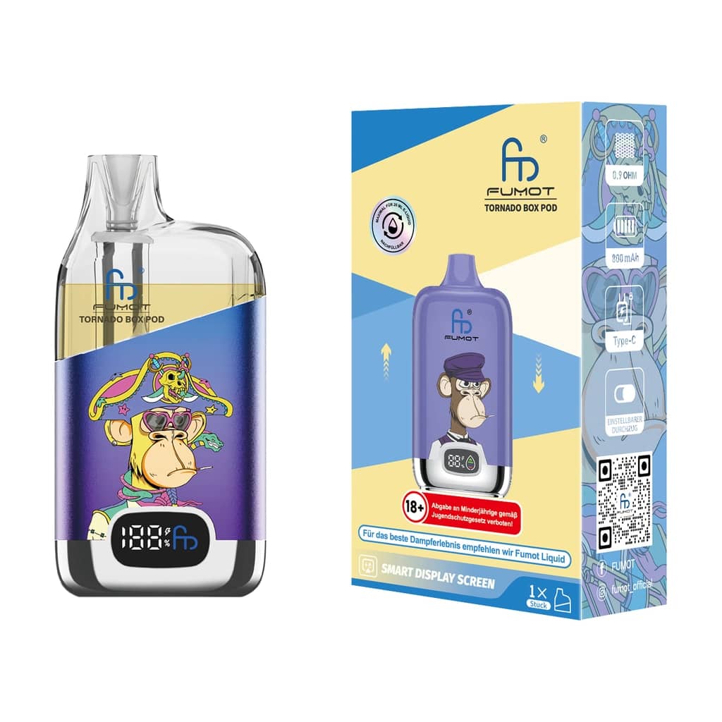 12K Affen Vape von Fumot RandM