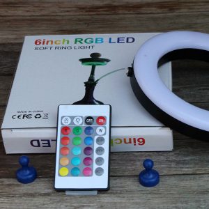 RGB LED-Ring mit Magnetclips