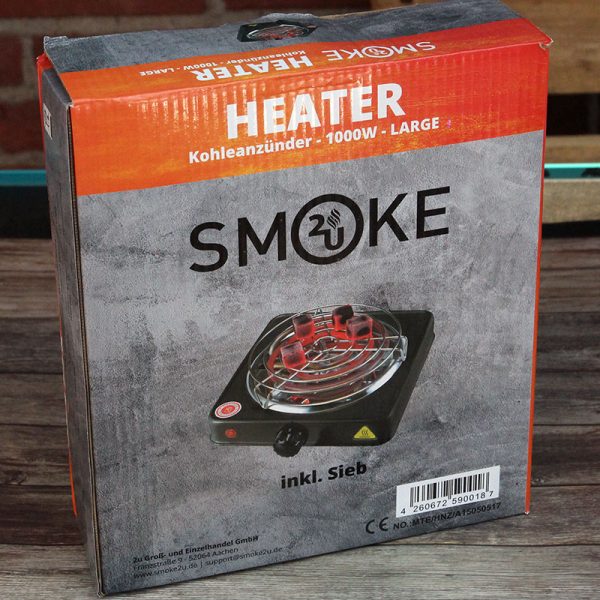 Smoke2U Hotplate 1000W