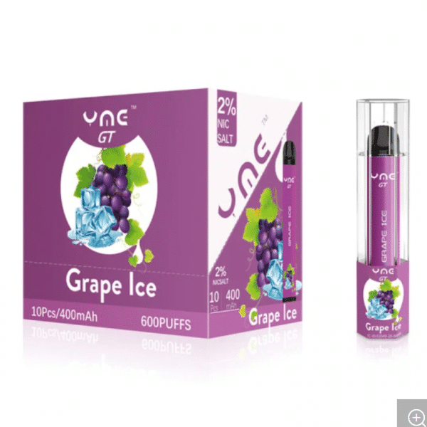 YME GT Vape Grape Ice 600 puffs