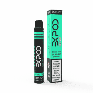 EXVAPE EXPOD Einweg E-Shisha Cool Mint 500 Züge