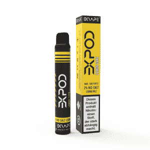 EXVAPE EXPOD Einweg E-Shisha Lemon Cake 500 Züge