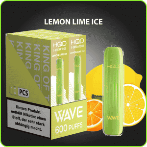 HQD WAVE 600 Züge Lemon Lime Ice