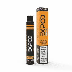 EXVAPE EXPOD Einweg E-Shisha Mango Ice 500 Züge