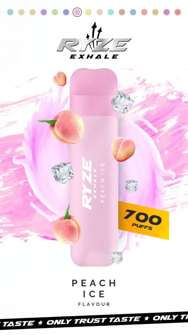 RYZE EXHALE 700 Züge Peach Ice