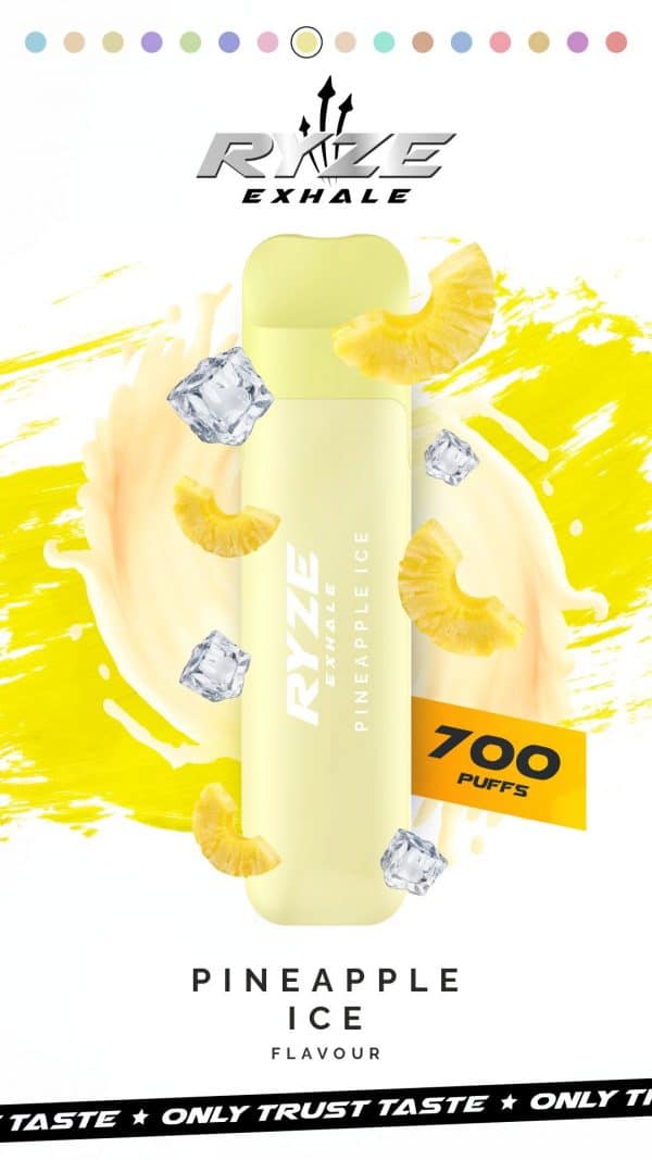 RYZE EXHALE 700 Züge Pineapple Ice