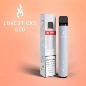 Lovesticks 800 Züge Einweg EShisha Pina Colada