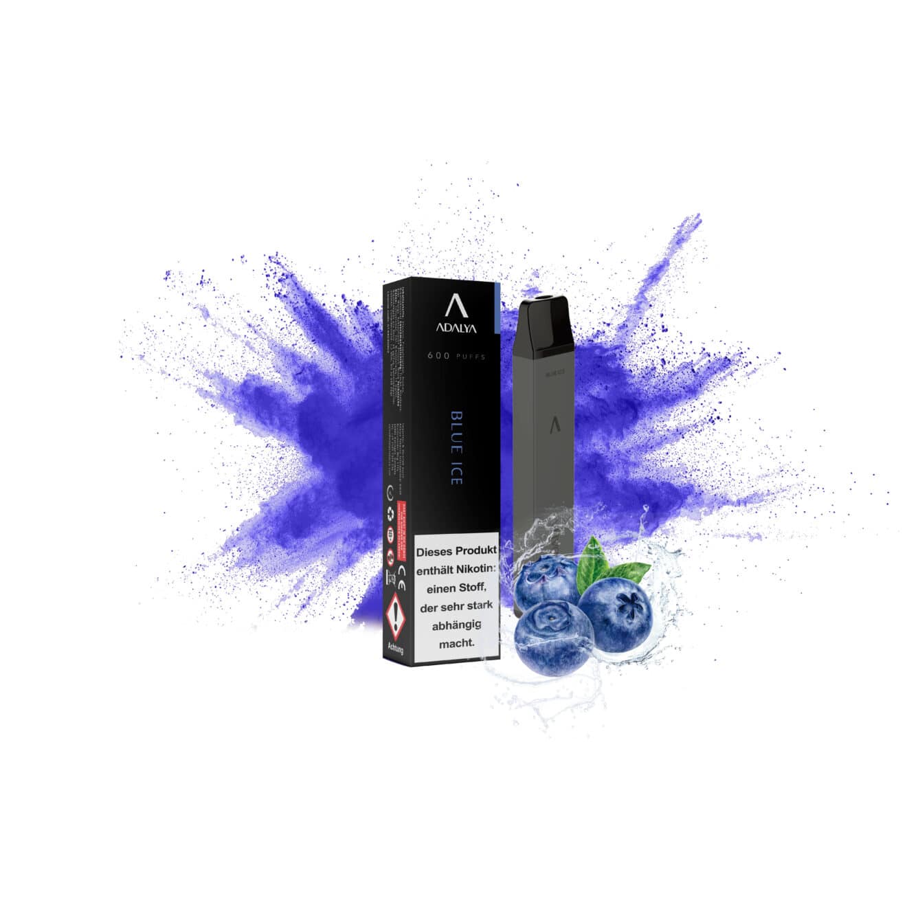 Adalya Vape 600 Blue Ice 600 Züge - 23-7 Kiosk Donatus