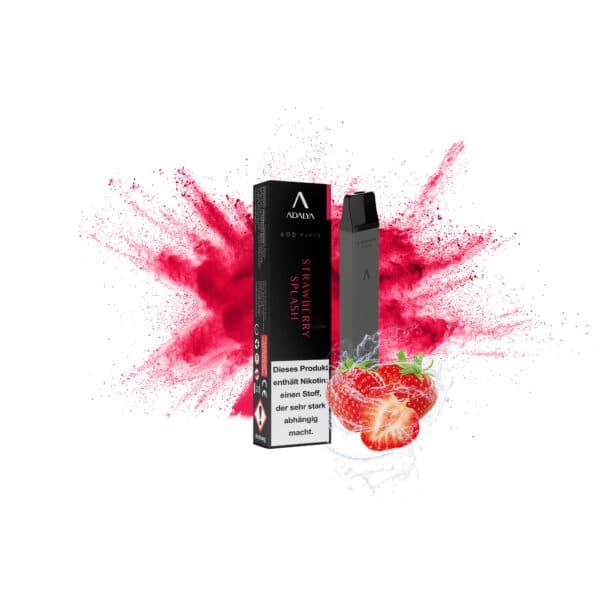 Adalya Vape 600 Strawberry Splash 600 Züge