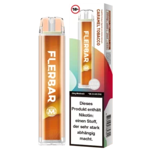 Flerbar 600 Caramel Tobacco 600 Züge