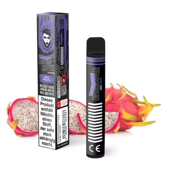 Undercover Vapes by Samra Asia Fruits 600 Züge