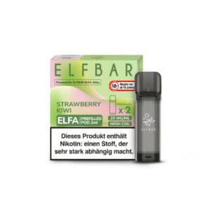 Elf bar Elfa Strawberry Kiwi 2x Pods 600 Züge