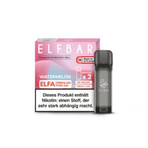 Elf bar Elfa Watermelon 2x Pods 600 Züge