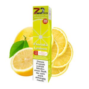 7Days Vape Einweg E-Zigarette 600 Züge Florida Lemon