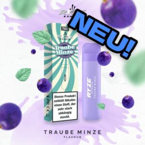 RYZE EXHALE 700 Züge Traube Minze