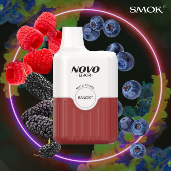 Novo Bar – Einweg E-Shisha 600 Züge - Mixed Berrys