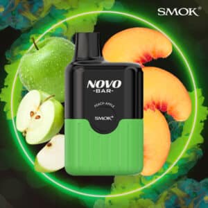 Novo Bar – Einweg E-Shisha 600 Züge - Peach Apple