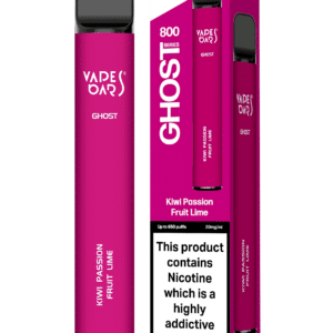 Vape Bar Ghost 800 – Einweg E-Shisha 650 Züge - Kiwi Passion Fruit Lime