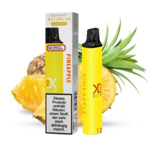 Element Klik Klak – Einweg E-Shisha 600 Züge - Pineapple