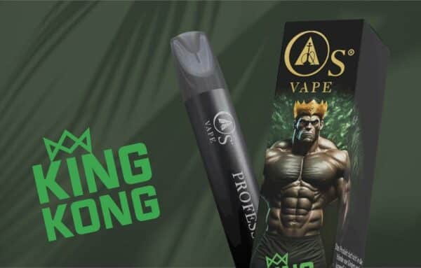 OS Vapes – Einweg E-Shisha 600 Züge - King Kong