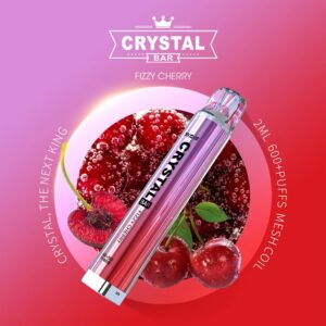 Crystal Bar – Einweg E-Shisha 600 Züge - Fizzy Cherry