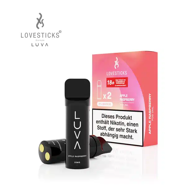 Lovesticks LUVA - Pods 600 Züge - Apple Raspberry