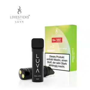 Lovesticks LUVA - Pods 600 Züge - GreenApple
