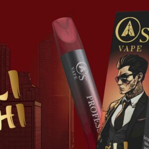 OS Vapes – Einweg E-Shisha 600 Züge - Mr. Li Chi