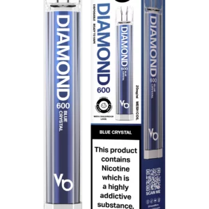 Vapes Bars Diamond 600 – Einweg E-Shisha 600 Züge - Blue Crystal