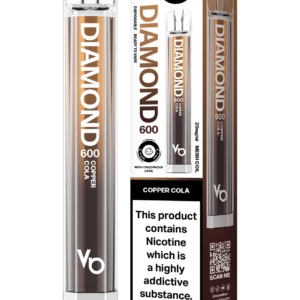 Vapes Bars Diamond 600 – Einweg E-Shisha 600 Züge - Copper Cola