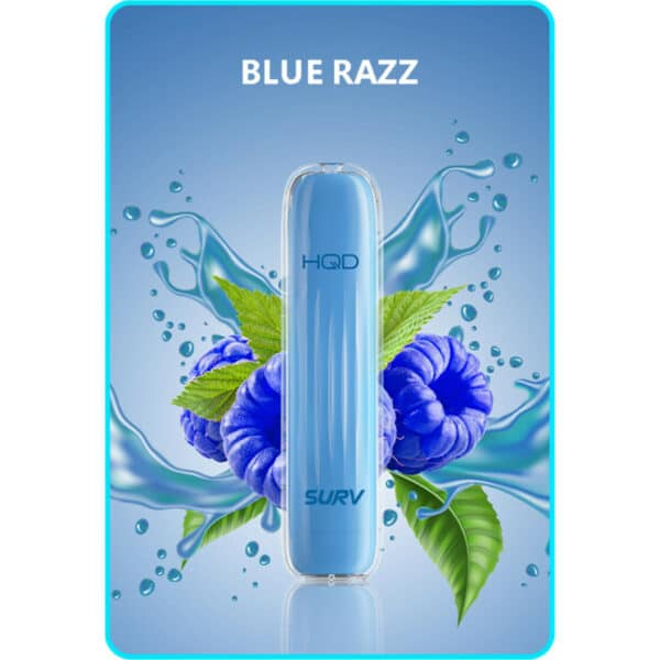 HQD Surv 600 Züge Einweg Blue Razz