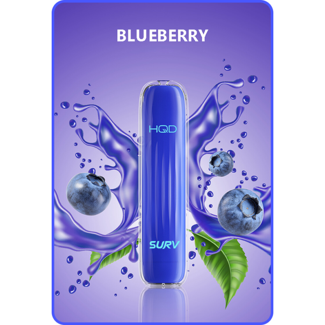 HQD Surv 600 Züge Einweg Blueberry