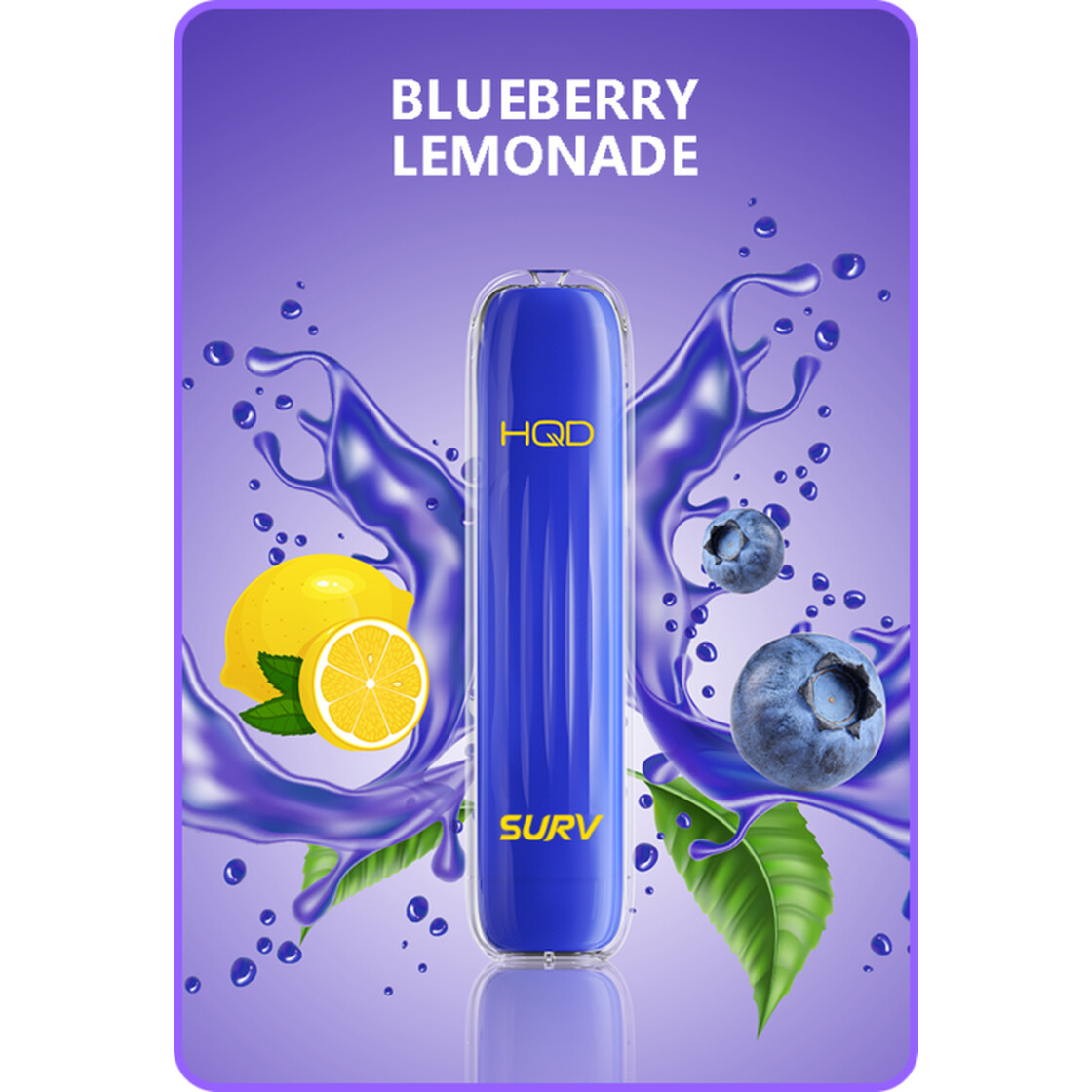 HQD Surv 600 Züge Einweg Blueberry Lemonade