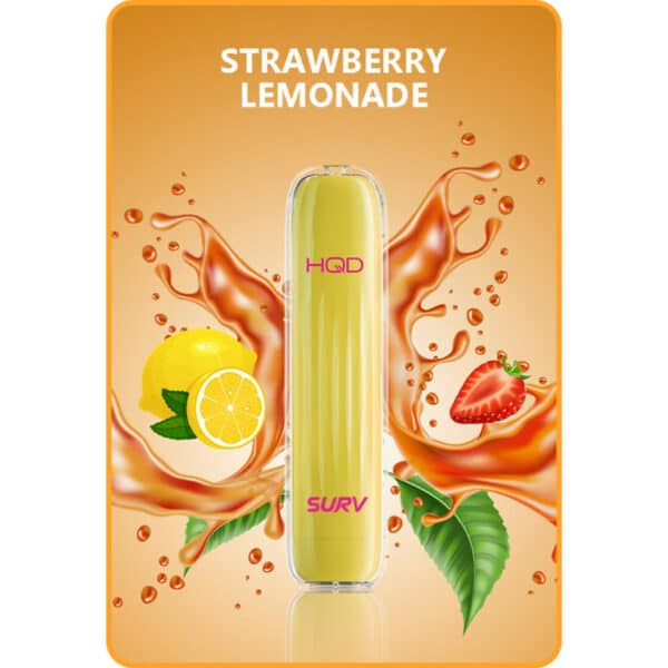 HQD Surv 600 Züge Strawberry Lemonade