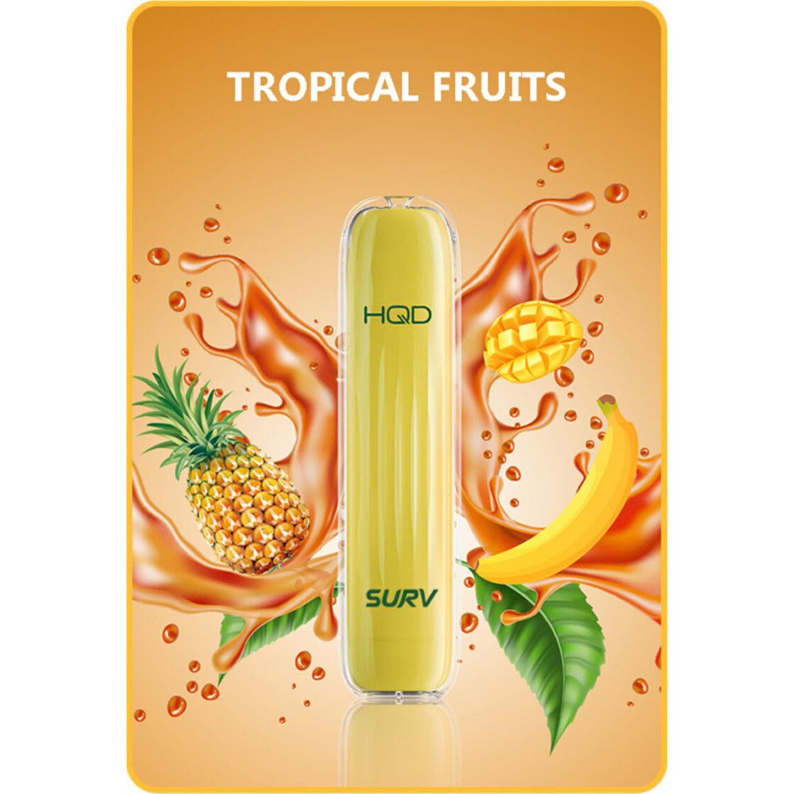 HQD Surv 600 Züge Einweg Tropical Fruits