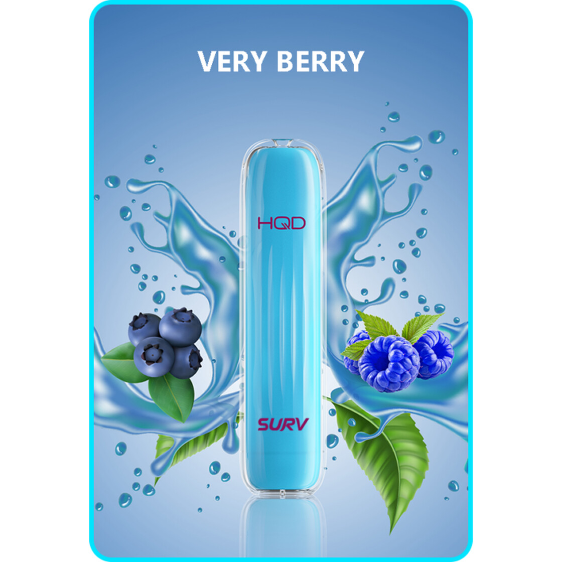 HQD Surv 600 Einweg Eshisha Very berry